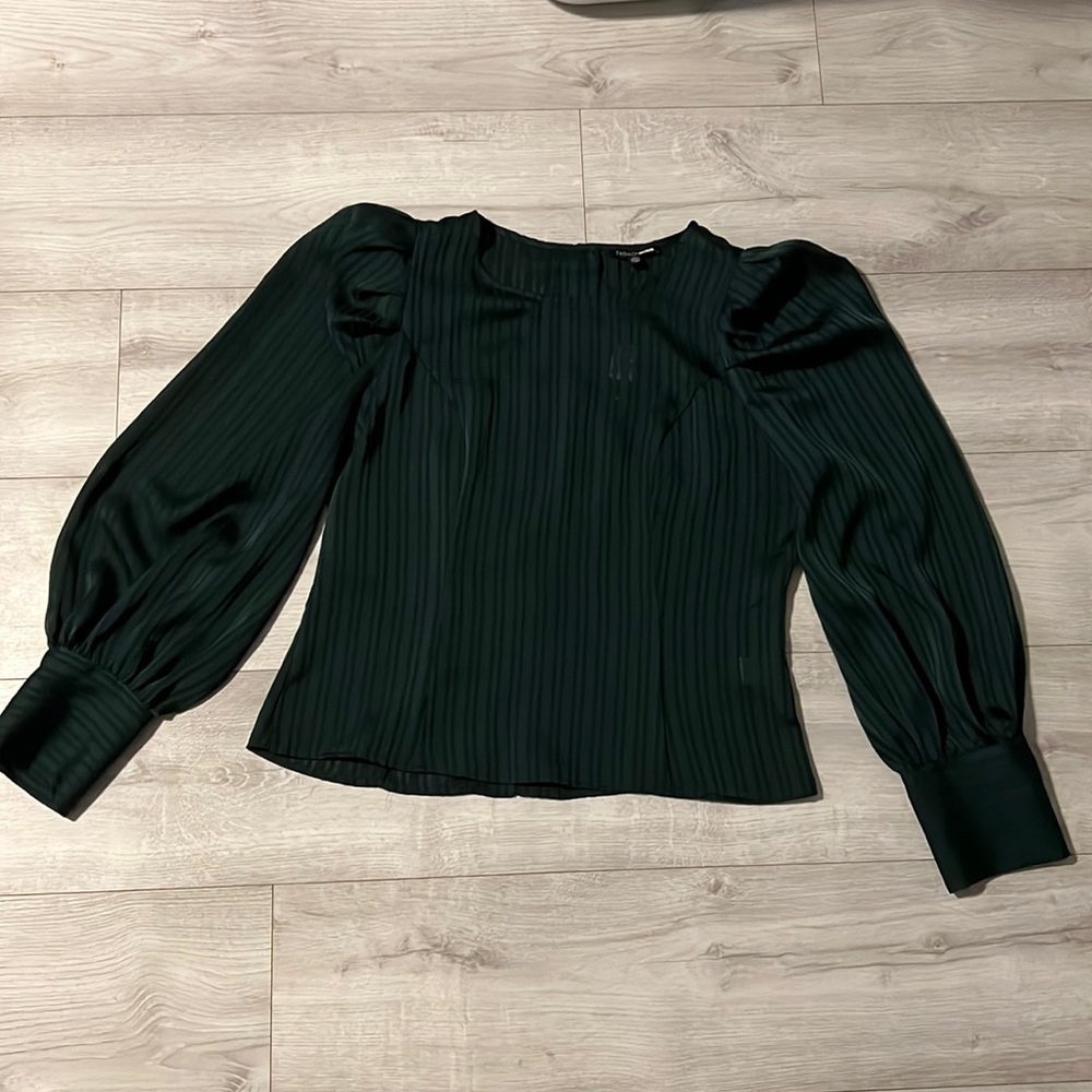 Womens Hunter green Blouse